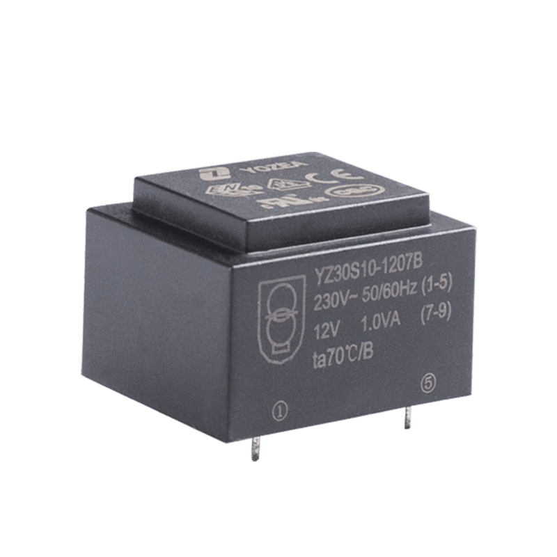 YZ30S10-1207B 1w 230v 12v Transformer ขั้นตอนลง EI Power Transformer