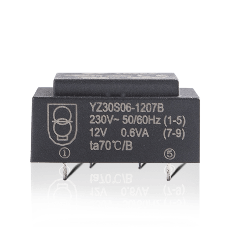 YZ30S08-1207B ความถี่ต่ำ 0.8VA PCB การติดตั้งขั้นตอนลงหม้อแปลง 50HZ